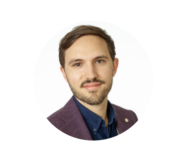 Porträtt av Axel Bohlin, föreläsare